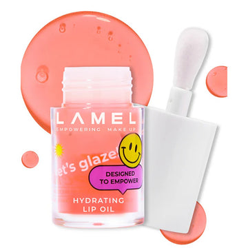 Lamel - Hydrating Lip Oil LET`S GLAZE - 402 Strawberry Jam